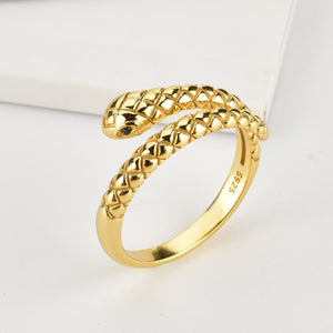 SNAKE GOLD RING