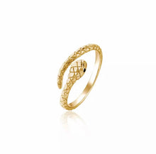 Load image into Gallery viewer, SNAKE GOLD RING
